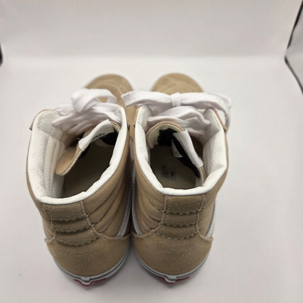 Vans Sk8-Hi Taos‎ Taupe Men's 8.5 Women's 10 Suede Skate Tan - Picture 7 of 8